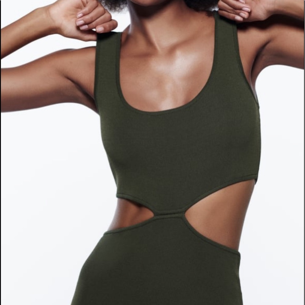 BNWT Zara Cut Out Knit Dress